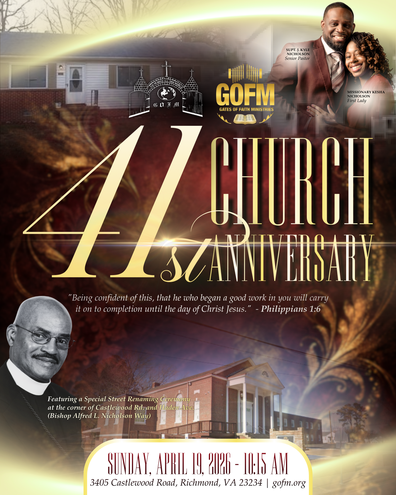 41st Church Anniversary